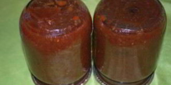 Рецепт аджики на закатку