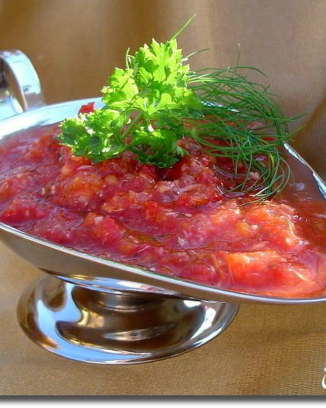 Рецепт аджики с хреном без тепловой обработки