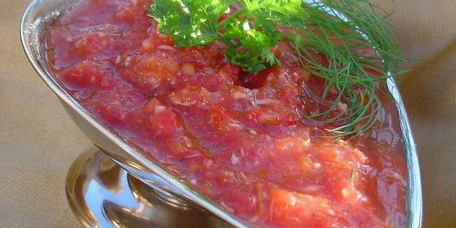 Рецепт аджики с хреном без тепловой обработки