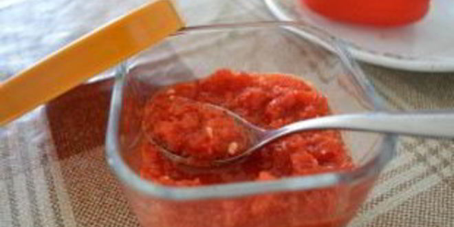 Рецепт аджики с хреном на зиму с варкой
