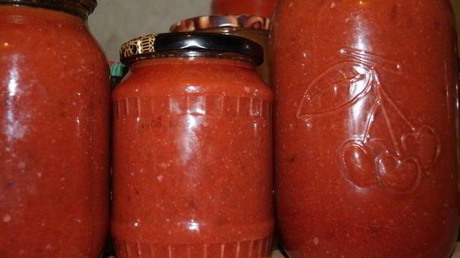 Рецепт аджики сливушка