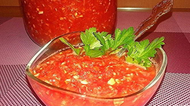 Рецепт аджики в мультиварке