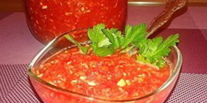 Рецепт аджики в мультиварке