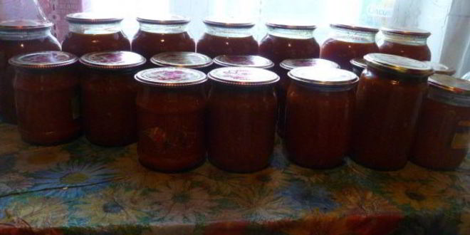 Рецепт аджики воспоминание