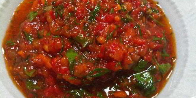 Рецепт Армянской аджики на зиму