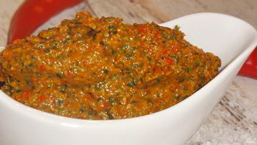 Рецепт Грузинской аджики с орехами на зиму