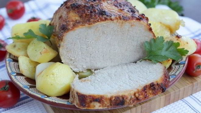 Рецепт карбонада варено-печеный в аджике