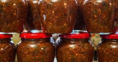 Рецепт Кавказской аджики на зиму