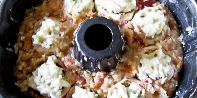 Рецепт мясной короны с соусом-аджикой