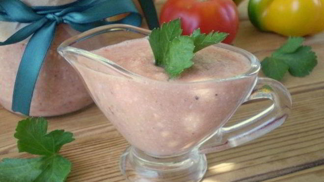 Рецепт сыроедческой аджики