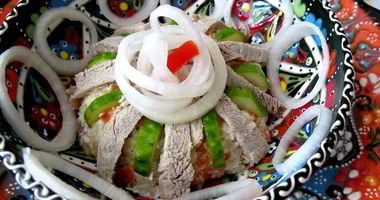 Рецепт Таджикского салата Гиссар