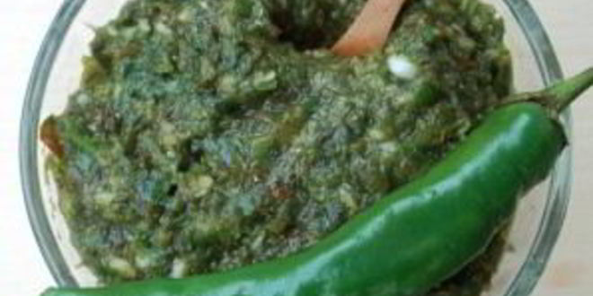 Рецепт зеленой аджики