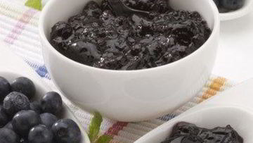 Рецепт Быстрого черничного джема