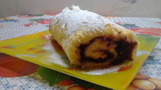 Рецепт Быстрого рулета с джемом