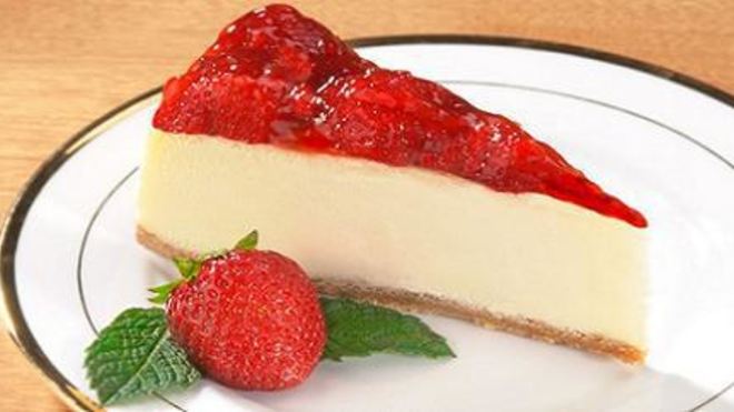 Рецепт чизкейка с клубничным джемом