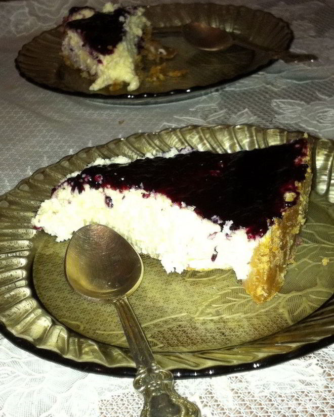 Рецепт чизкейка с клубничным джемом