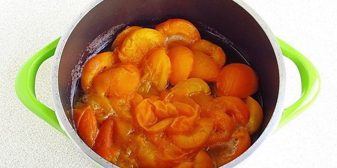 Рецепт джема из абрикосов в яблочном соке