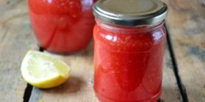 Рецепт джема из арбузной мякоти