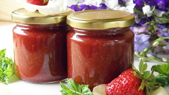 Рецепт джема из клубники на зиму