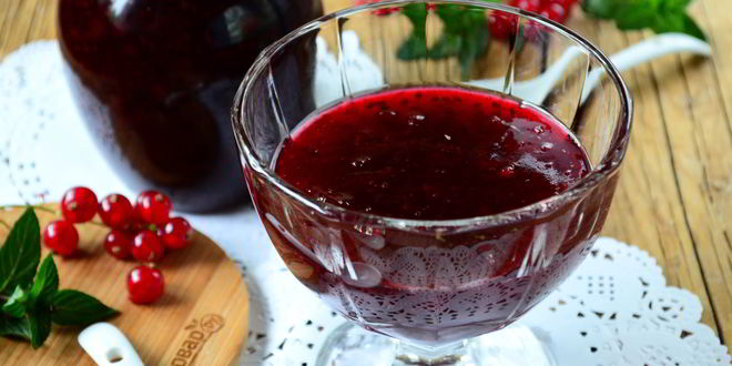 Рецепт Джема из красной смородины на зиму