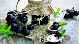 Рецепт Джема из винограда без сахара