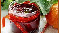 Рецепт Клубничного джема с апельсинами