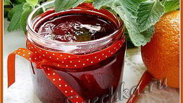 Рецепт Клубничного джема с апельсинами