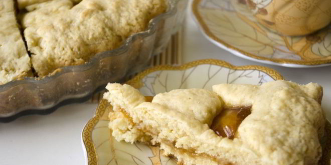 Рецепт кростаты с абрикосовым джемом