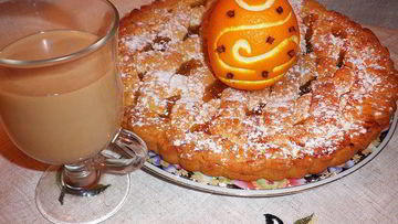 Рецепт Кростаты с апельсиновым джемом