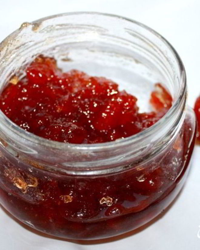 Рецепт рисовых кнедликов с томатным джемом