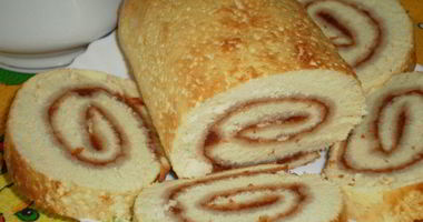 Рецепт Рулета с яблочным джемом