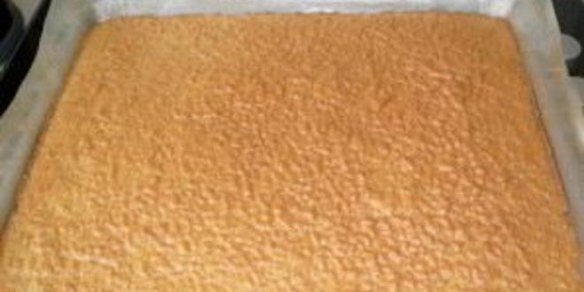 Рецепт рулета с яблочным джемом