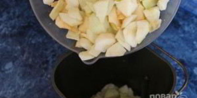 Рецепт яблочного джема в хлебопечке