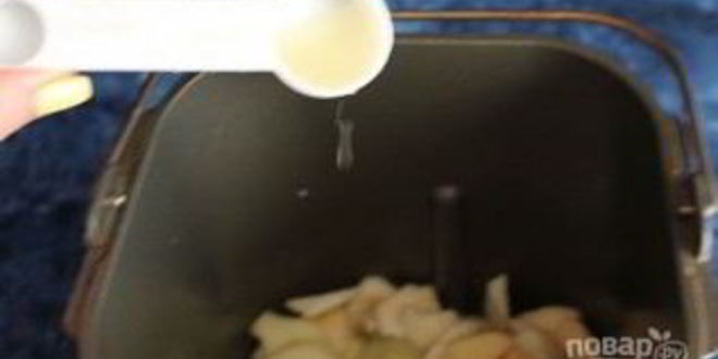 Рецепт яблочного джема в хлебопечке