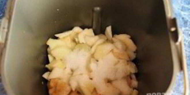 Рецепт яблочного джема в хлебопечке