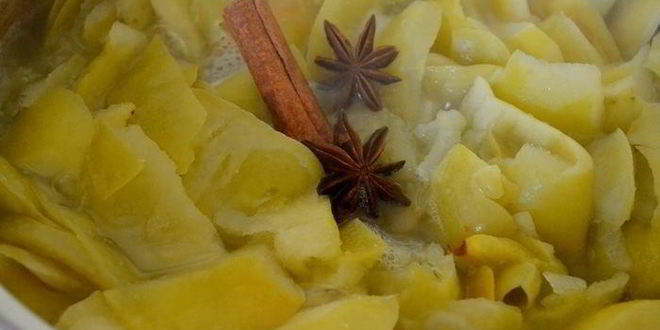 Рецепт яблочного джема янтарного