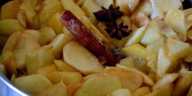 Рецепт яблочного джема янтарного