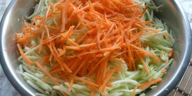 Рецепт кабачков по-корейски на зиму