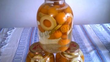 Рецепт Кабачков с алычой