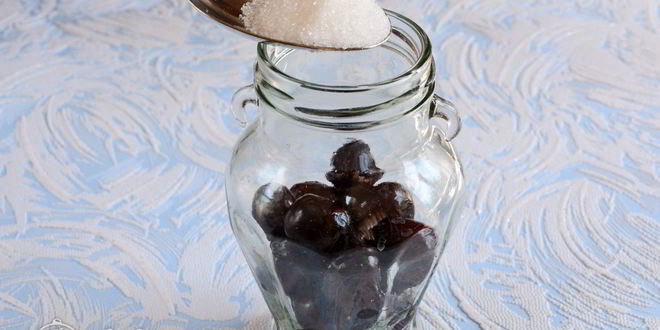 Рецепт быстрого компота из черешни