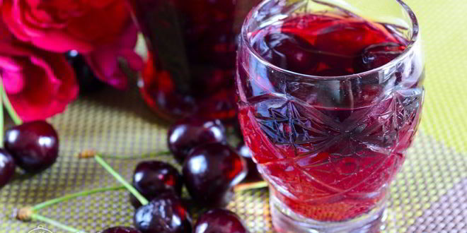 Рецепт быстрого компота из черешни