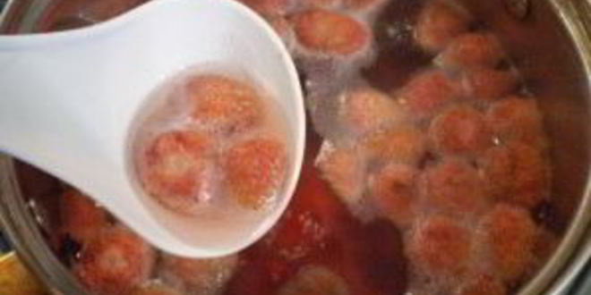 Рецепт клубничного компота