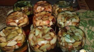 Рецепт Компота ассорти с шалфеем