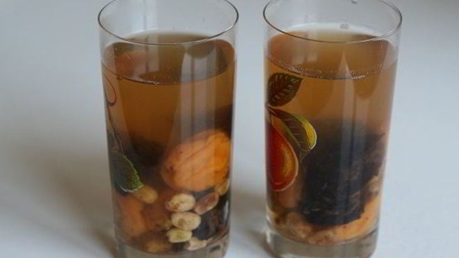 Рецепт компота из чернослива и изюма