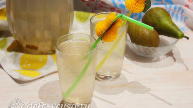 Рецепт компота из груш