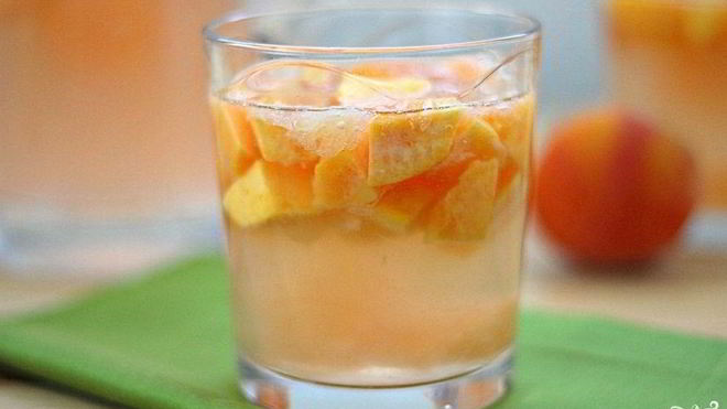 Рецепт компота из персиков на зиму