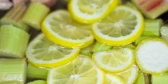 Рецепт компота из ревеня