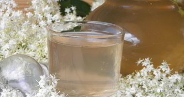 Рецепт Компота из цветков бузины