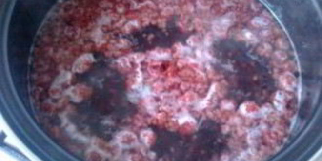 Рецепт компота из замороженной малины