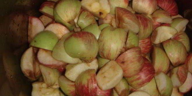 Рецепт яблочного компота с лаймом и мятой